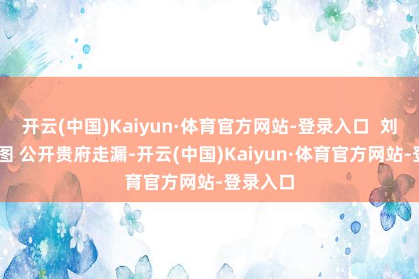 开云(中国)Kaiyun·体育官方网站-登录入口  刘熙 贵府图 公开贵府走漏-开云(中国)Kaiyun·体育官方网站-登录入口